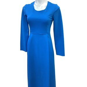 1960's Electric Blue Bridesmaid Dress